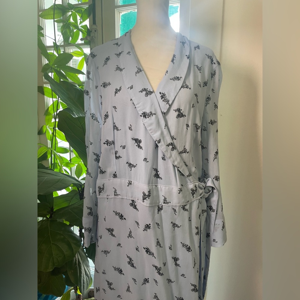 NWT GANNI wrap dress